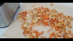 Делаю сухой овощной бульон!