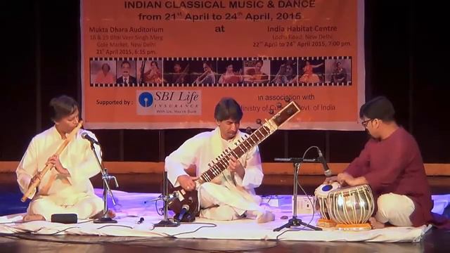 Ustad Saeed Zafar Khan - Sitar- Pt Kailash Sharma - Flute - Jugalbandi Rag Jog смотреть онлайн