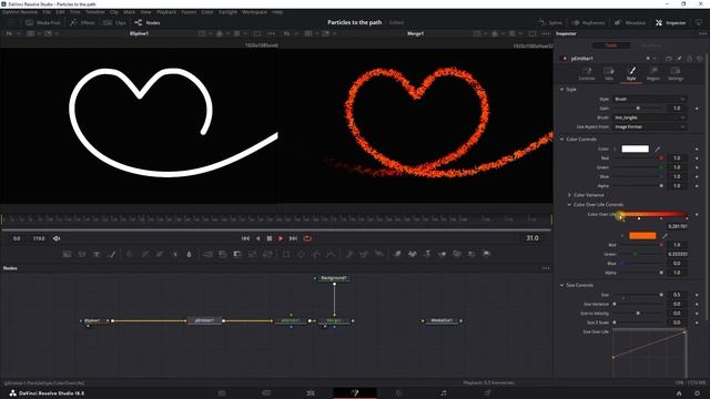 Уроки Fusion 11. Система частиц. Запускаем частицы вдоль кривой смотреть онлайн