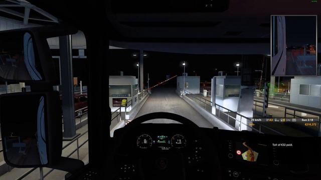 ETS2  Strasbourg - Rennes  Scania R730 8X4  NoTalking  ASMR