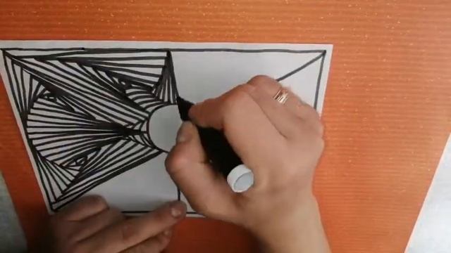 Как нарисовать оптическую иллюзию? смотреть онлайн