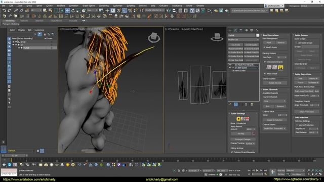 Ornatix/3ds Max/Maya: Как делать Realtime fur. 2 серия. смотреть онлайн