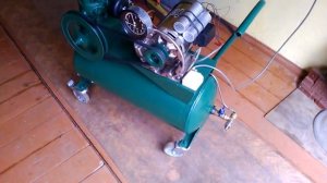 Самодельный компрессор ЗИЛ-130