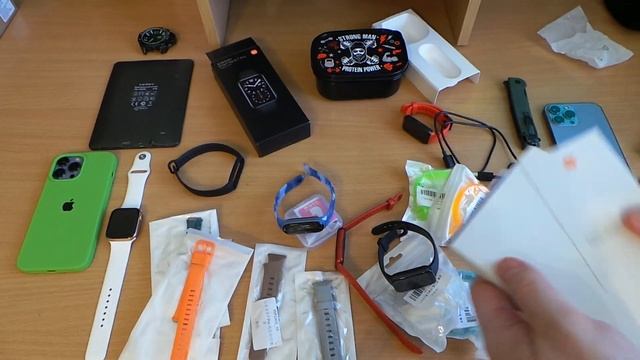 Xiaomi SMART Band 7 Pro с GPS !!! смотреть онлайн