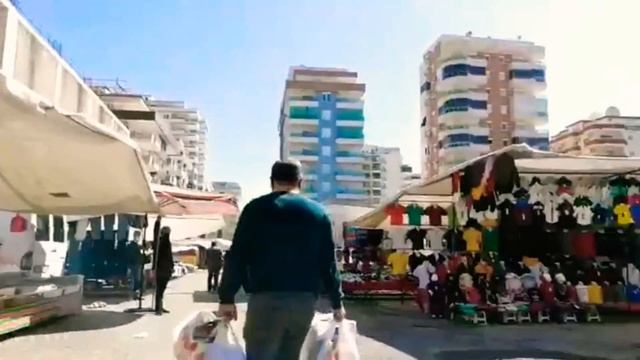 ТУРЕЦКИЙ БАЗАР В МАХМУТЛАРЕ. Турция 2021г. Аланья /Махмутлар.