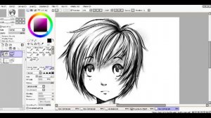 Как рисовать аниме/манги (от эскиза к готовому арту). Урок №6