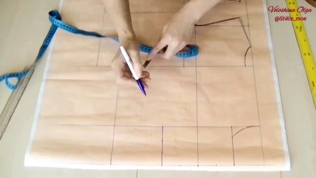 Сшить Свадебное платье своими руками на маленькой размер! Часть 1. Построение выкройки.