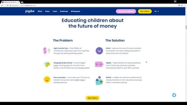 Pigzbe - обзор проекта ICO