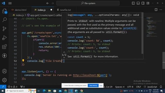 Mastering fs.open() in Node.js | Node.js Interview Questions | Basic-to-Advanced