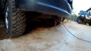 Лебедка в мастерскую, тянем авто по фенщую