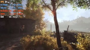 Metro Exodus: Коэффициент шейдинга + PhysX + HAIRWORKS + VRS на RX 6600 XT
