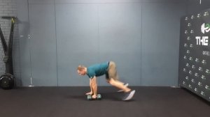 "Дьявольский жим" с 1й гантелью