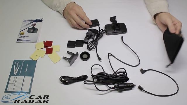 Обзор TrendVision TDR-718GP смотреть онлайн