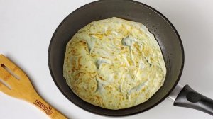 Яичные блинчики с колбасой