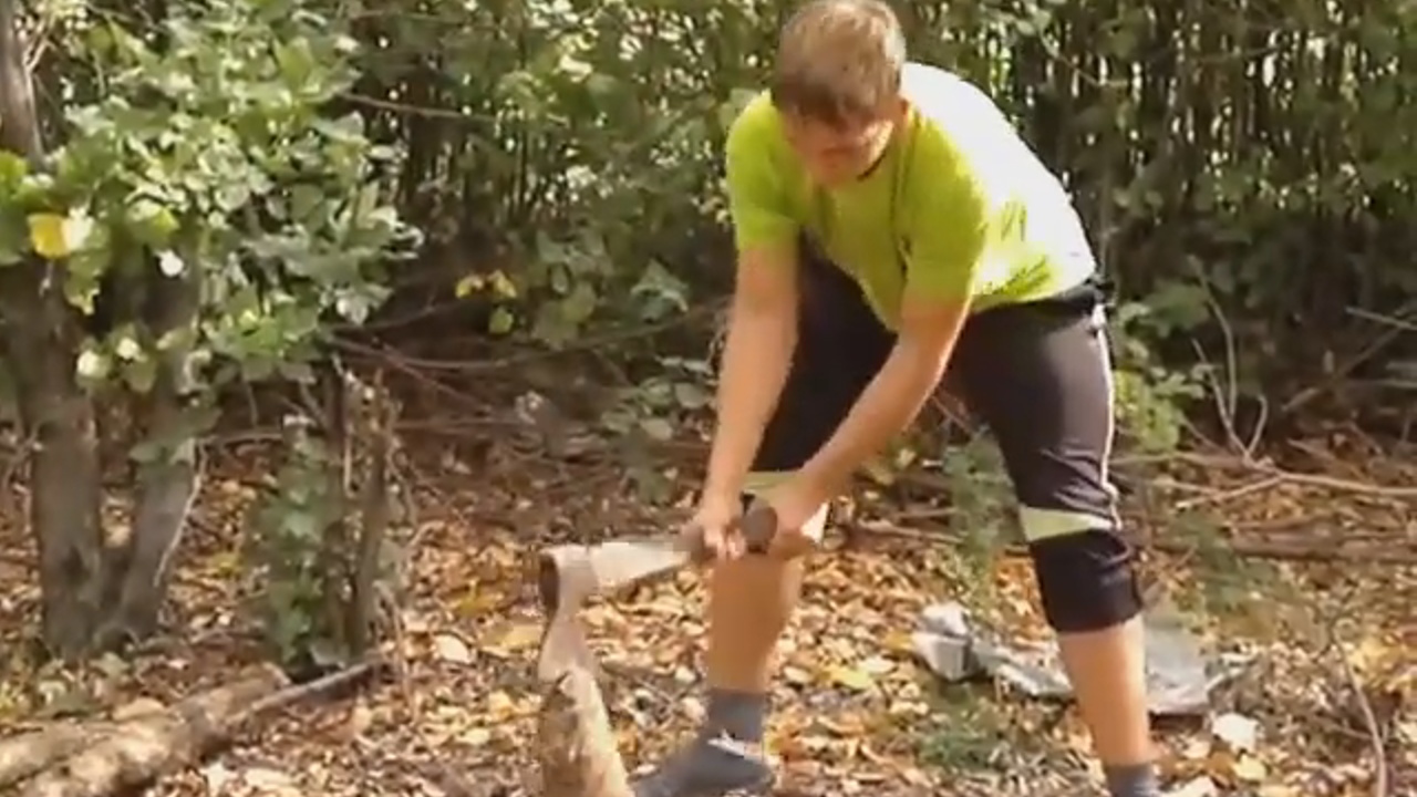 Рубка дров в лесополосе смотреть онлайн