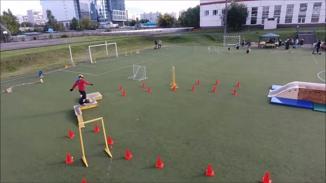 Внедорожная трасса на Kingsong KS16S смотреть онлайн