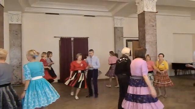Square dance. Санкт Петербург "ЗОЛОТАЯ ОСЕНЬ" Октябрь 2014 смотреть онлайн