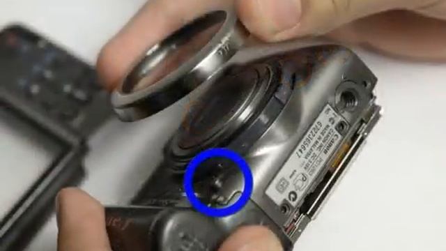 Разборка, ремонт фотоаппарата ( disassembly ) Canon PowerShot A590 IS смотреть онлайн