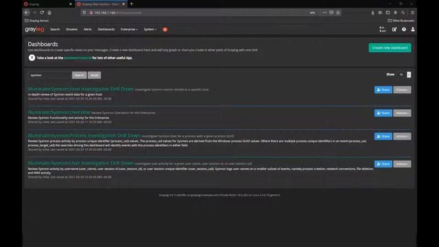 Graylog and Sysmon