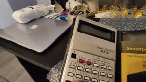 Инженерный калькулятор СССР Электроника МК 51