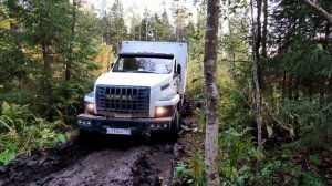 Посадили Урал НЕКСТ 4х4 и Садко НЕКСТ,  ТЯЖЁЛЫЙ МАРШРУТ!!! Ural NEXT 4x4 and Sadko NEXT, HEAVY ROUT