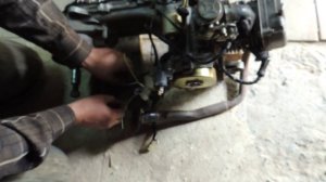 Подключение коммутатора в китайском четырехтактнике.