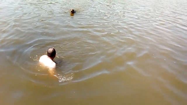 Открыли купальный сезон.