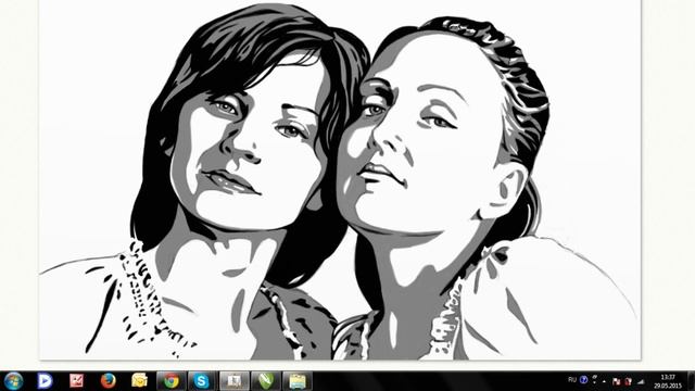 Поп арт портрет на вазе смотреть онлайн