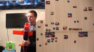 Nerf Game: Папа забрал телефоны и устроил нерф сражение!