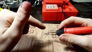 обзор на выжигатель по дереву ДЫМОК