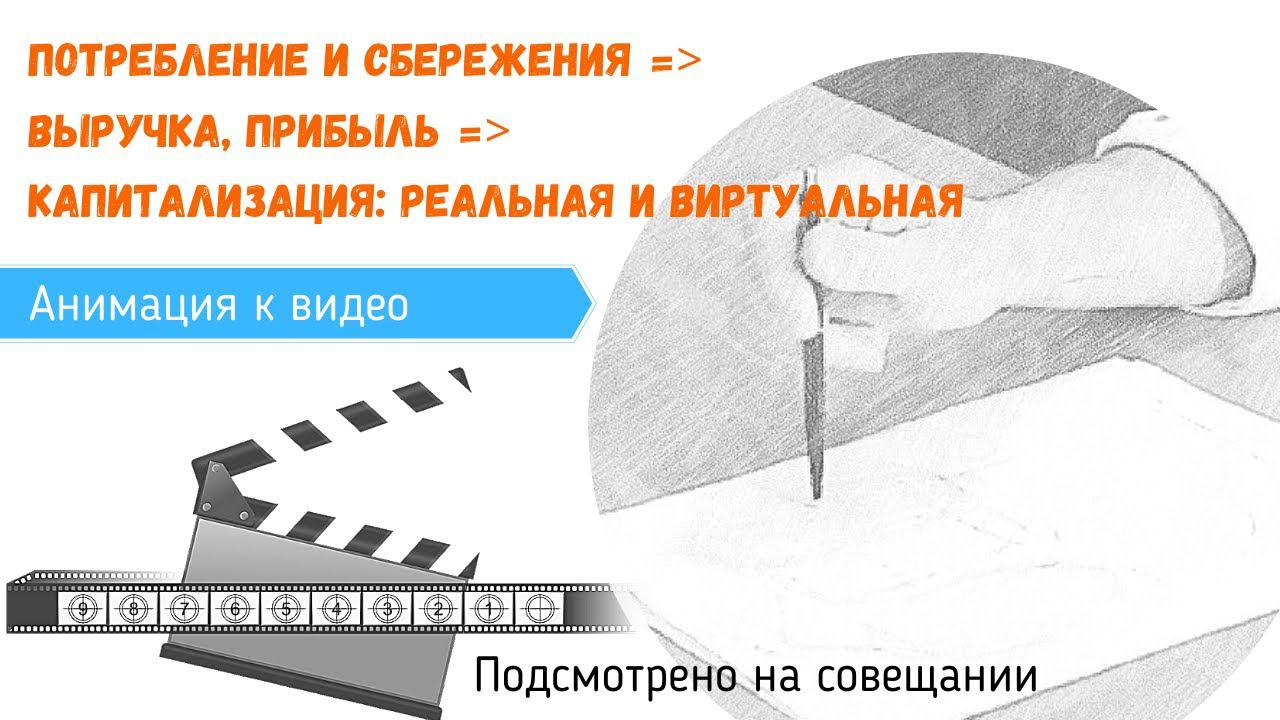 Визуализация: Потребление и сбережения ▶ выручка, прибыль ▶ капитализация