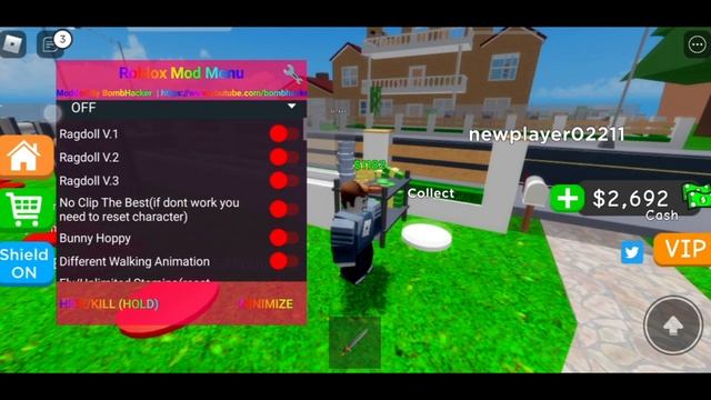 ROBLOX MOD MENU APK | Mod menu version 2.482.424268 for android download | Bomb Hacker смотреть онлайн