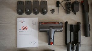 МОЩНЫЙ ВЕРТИКАЛЬНЫЙ БЕСПРОВОДНОЙ ПЫЛЕСОС — ATVEL G9