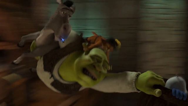 shrek 2 reverse 10000 speed but the escape scene is normal speed