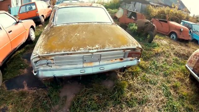 Музей авто СССР под открытым небом. Тульская область. село Черноусово смотреть онлайн