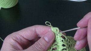 Салфетка " Малышка ". Часть  2.