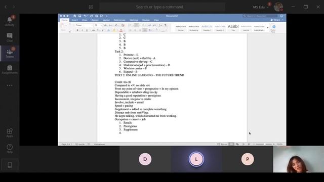 Luyện thi VSTEP Reading lớp level 3 của cô giáo Nguyễn Hương Quỳnh. VNU смотреть онлайн
