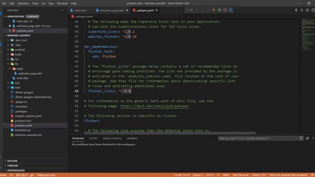 Flutter - Работа с веб-страницами. WebView. Часть 1 смотреть онлайн