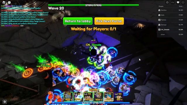 [Anime Adventures] Getting Secret Homuru and lucky trait reroll (Roblox) смотреть онлайн