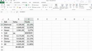 Excel Formüllerdeki hataları gidermek (Eğerhata formülü) | 327.video | Ömer BAĞCI