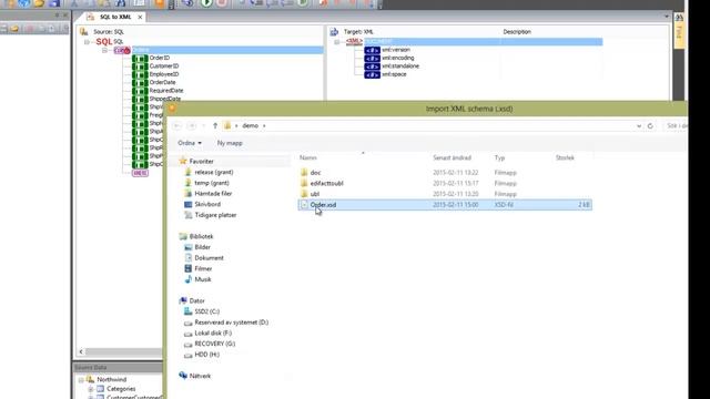 Inobiz DS - Mapping SQL to XML смотреть онлайн