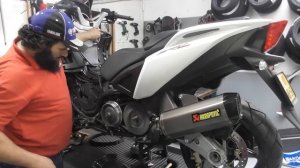 aprilia srv 850 variateur malossi akrapovic deel 2