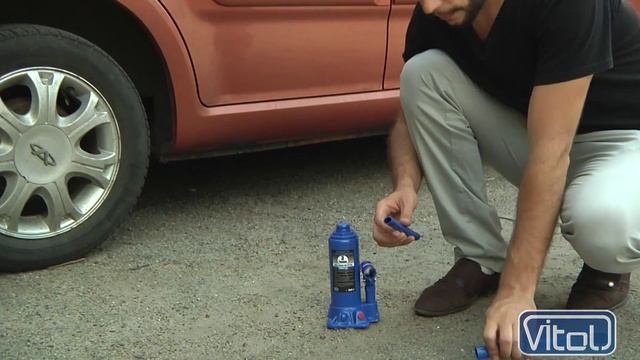 Домкрат бутылочный ТМ VITOL