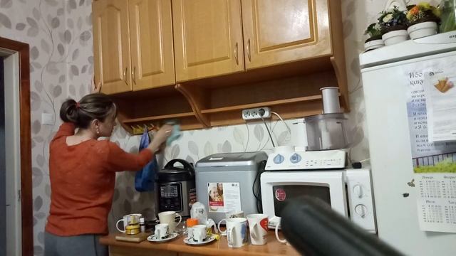 Генеральная уборка Кухня//Коридор//Прихожка. Мотивация на уборку в частном доме. смотреть онлайн