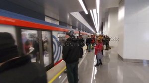 Станция "Печатники" Большой кольцевой линии метро