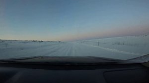 Построили участок автозимника на Камчатке. Тиличики. Аметистовое