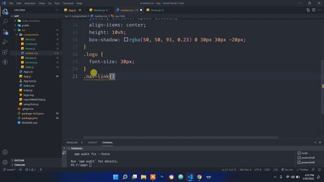 Responsive NavBar Using React JS /Hook/ React-Router-Dom Step By Step For Beginner