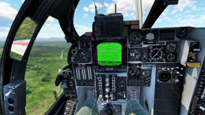 Вылет на ударном самолете A-6E TRAM Intruder в VR шлеме в War Thunder.