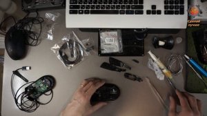 Ремонт мышки Logitech G403 замена кнопки omron, энкодер ttc, провод мягкий