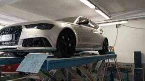 AUDI A6 RS V8 TFSI Одна из причин сильной  вибрации при наборе скорости